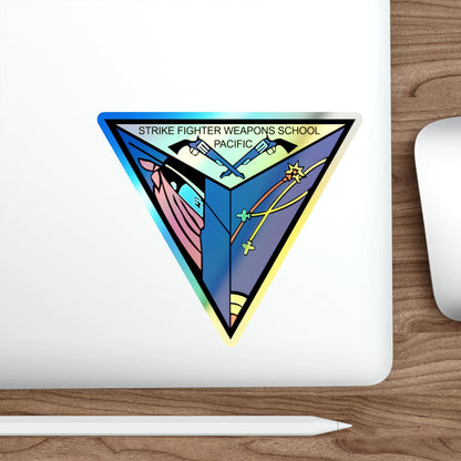 SFWSP Strike Fighter Weapons School Pacific (U.S. Navy) Holographic STICKER Die-Cut Vinyl Decal-The Sticker Space