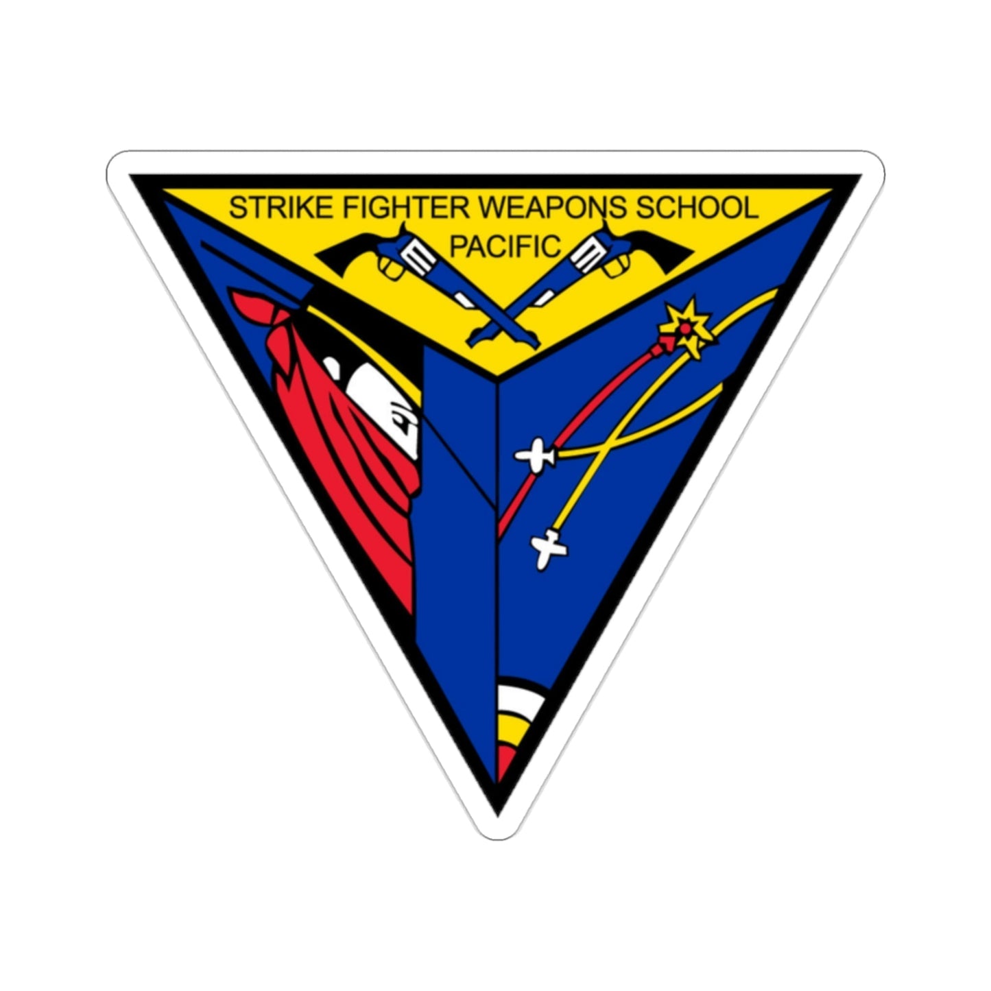 SFWSP Strike Fighter Weapons School Pacific (U.S. Navy) STICKER Vinyl Die-Cut Decal-2 Inch-The Sticker Space