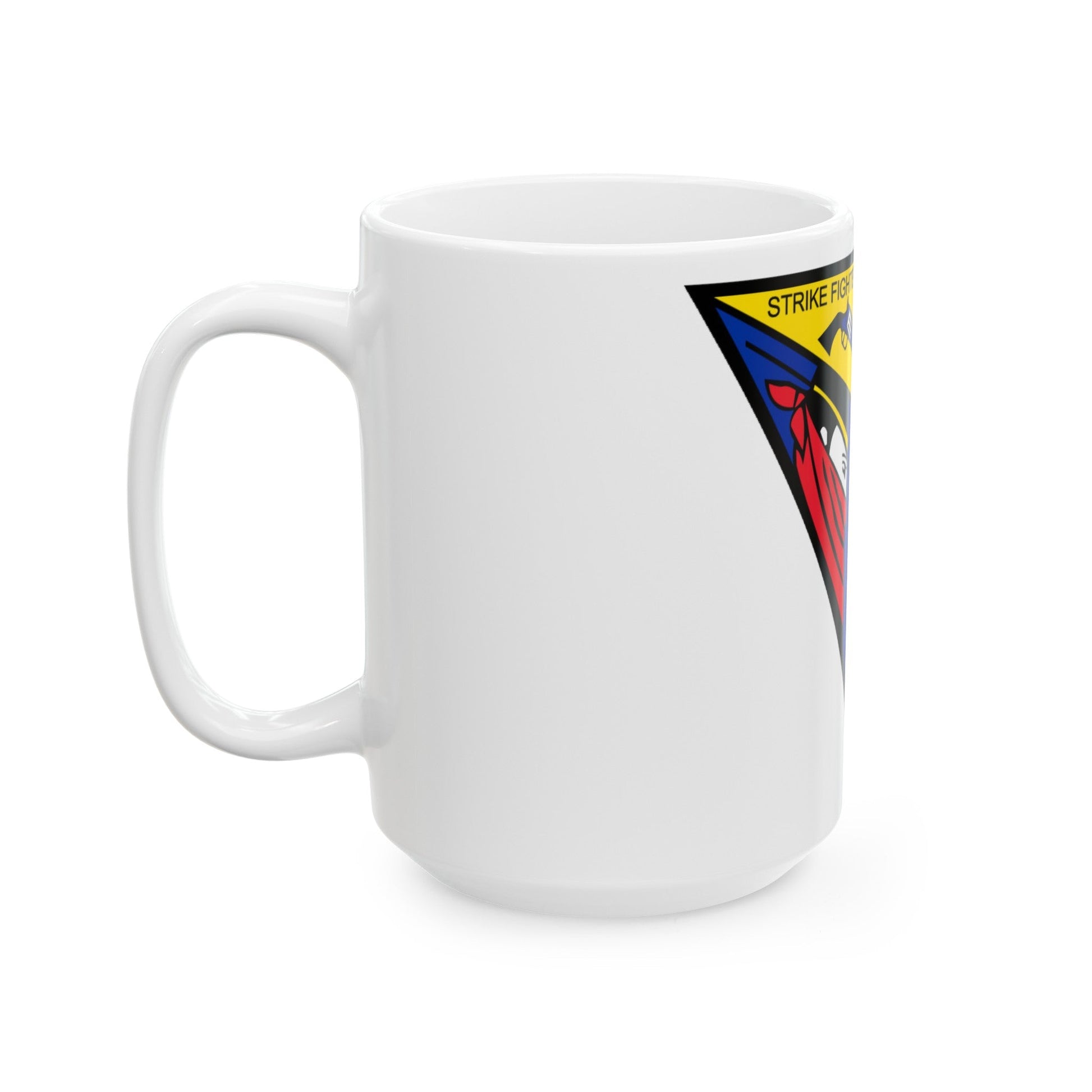 SFWSP Strike Fighter Weapons School Pacific (U.S. Navy) White Coffee Mug-The Sticker Space