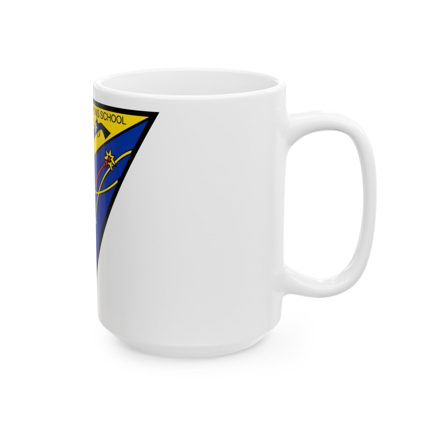 SFWSP Strike Fighter Weapons School Pacific (U.S. Navy) White Coffee Mug-The Sticker Space