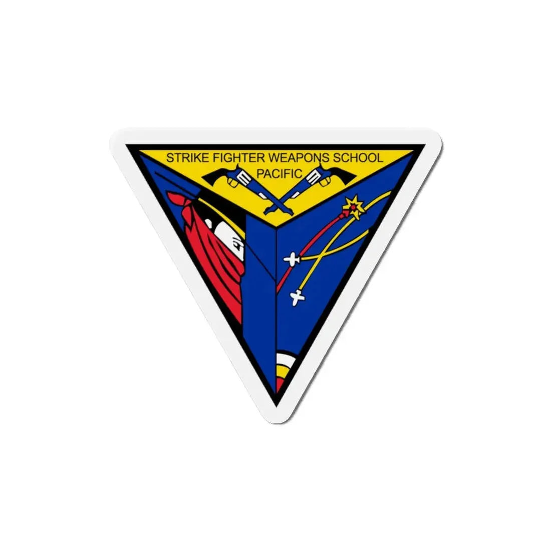 SFWSP Strike Fighter Weapons School Pacific (U.S. Navy) Refrigerator Magnet 4 Inch - The Sticker Space