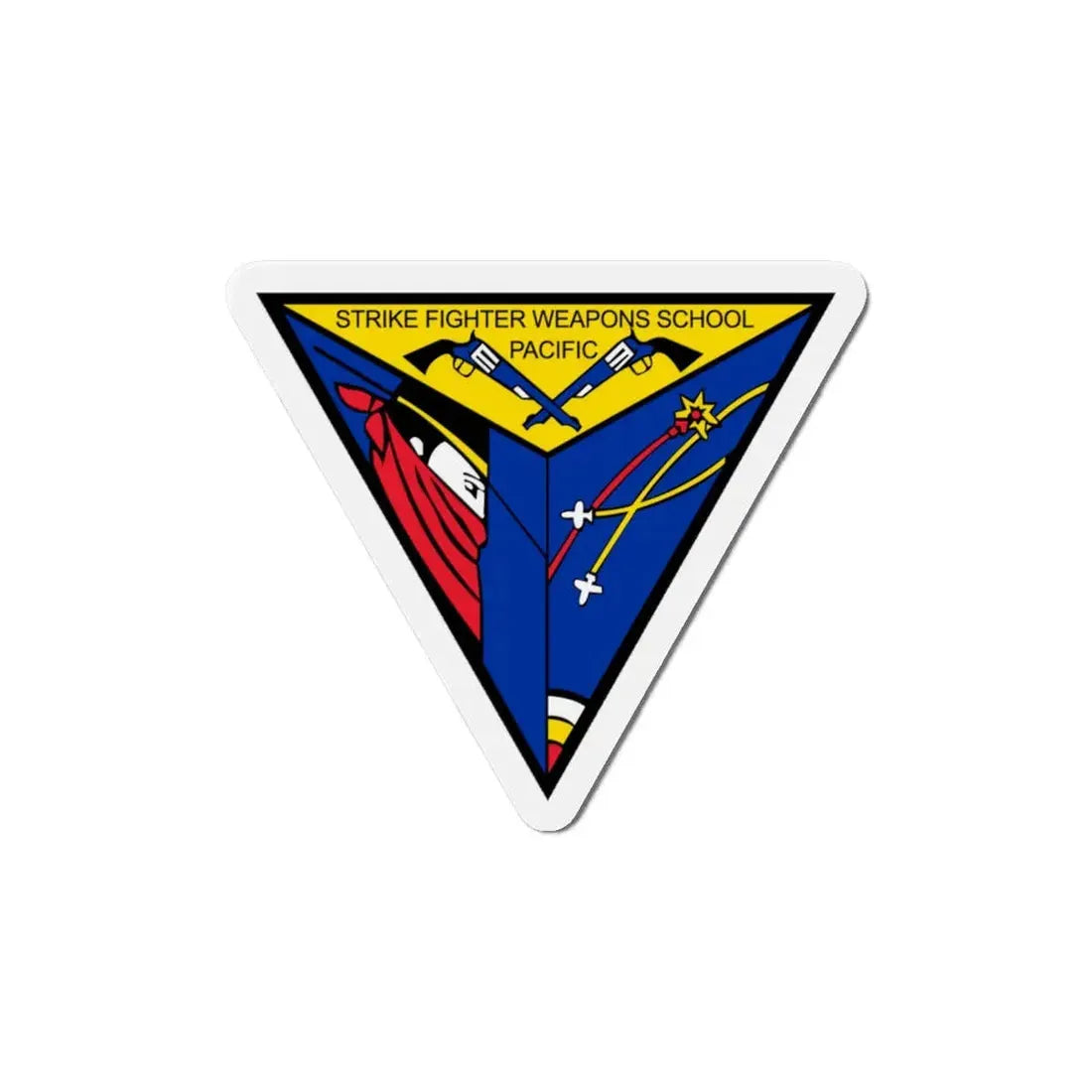 SFWSP Strike Fighter Weapons School Pacific (U.S. Navy) Refrigerator Magnet 6 Inch - The Sticker Space