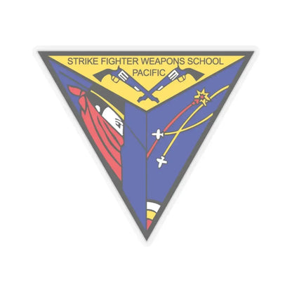 SFWSP Strike Fighter Weapons School Pacific (U.S. Navy) STICKER Vinyl Kiss-Cut Decal 4 Inch Transparent - The Sticker Space