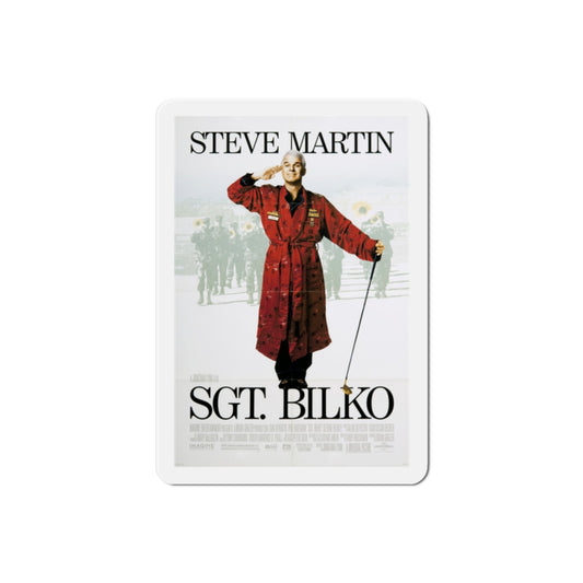 Sgt Bilko 1996 Movie Poster Die-Cut Magnet-2" x 2"-The Sticker Space
