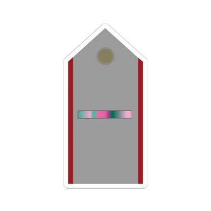 Sgt3EB (Bolivia) (Military Rank) STICKER Vinyl Kiss-Cut Decal 4 Inch White - The Sticker Space