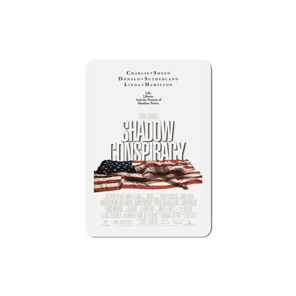 Shadow Conspiracy 1997 Movie Poster Die-Cut Magnet-6 Inch-The Sticker Space