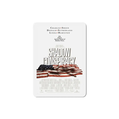 Shadow Conspiracy 1997 Movie Poster Refrigerator Magnet 3 Inch - The Sticker Space