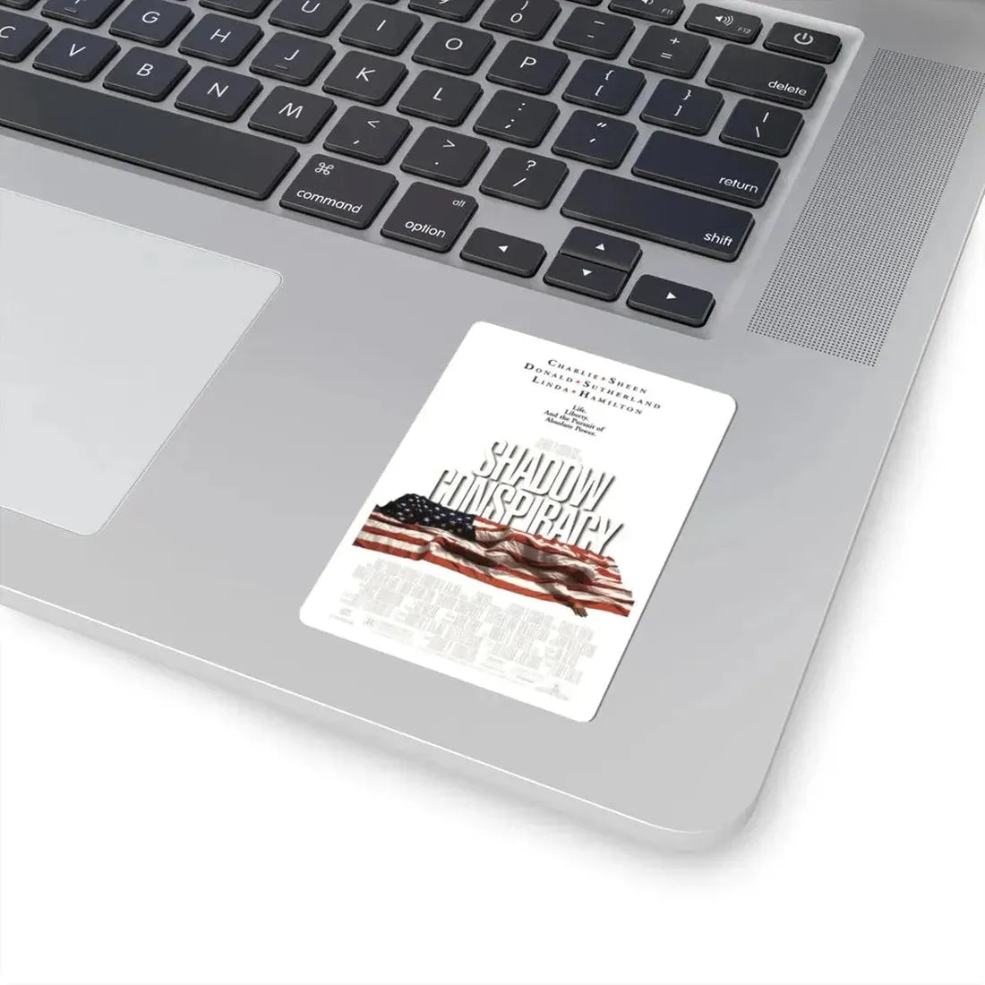 Shadow Conspiracy 1997 Movie Poster - STICKER Vinyl Kiss-Cut Decal - The Sticker Space
