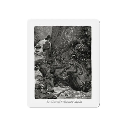 Shadow Dance (2), Cosmopolitan, November 1932 (Magazine Illustration) Refrigerator Magnet 3 Inch Die-Cut - The Sticker Space