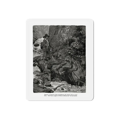 Shadow Dance (2), Cosmopolitan, November 1932 (Magazine Illustration) Refrigerator Magnet 4 Inch Die-Cut - The Sticker Space