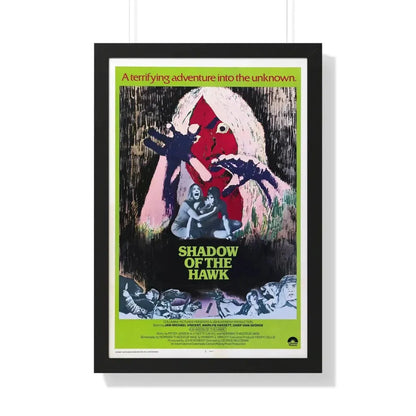 SHADOW OF THE HAWK 1976 - Framed Movie Poster 20" x 30" Black - The Sticker Space