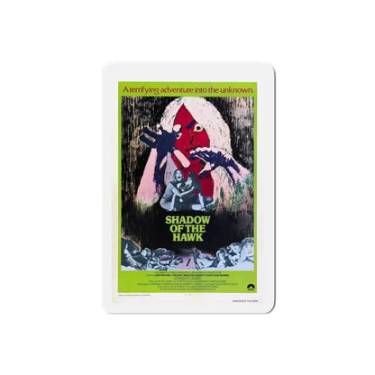 SHADOW OF THE HAWK 1976 Movie Poster - Refrigerator Magnet 6 Inch Die-Cut - The Sticker Space