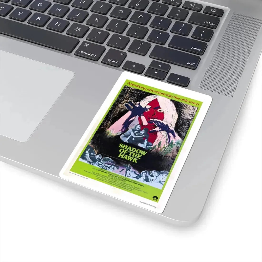 Shadow of the Hawk 1976 Movie Poster - STICKER Vinyl Kiss-Cut Decal - The Sticker Space