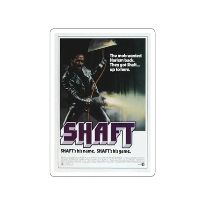 SHAFT 1971 Movie Poster STICKER Vinyl Die-Cut Decal 6 Inch - The Sticker Space