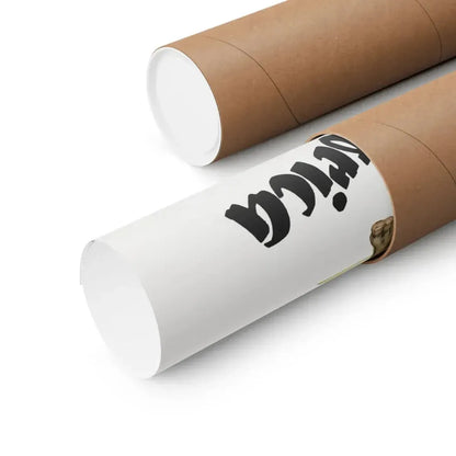 SHAFT IN AFRICA 1973 - Paper Movie Poster - The Sticker Space