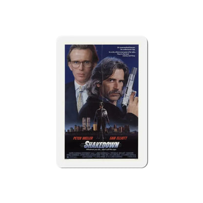 Shakedown 1988 Movie Poster Refrigerator Magnet 2 Inch - The Sticker Space