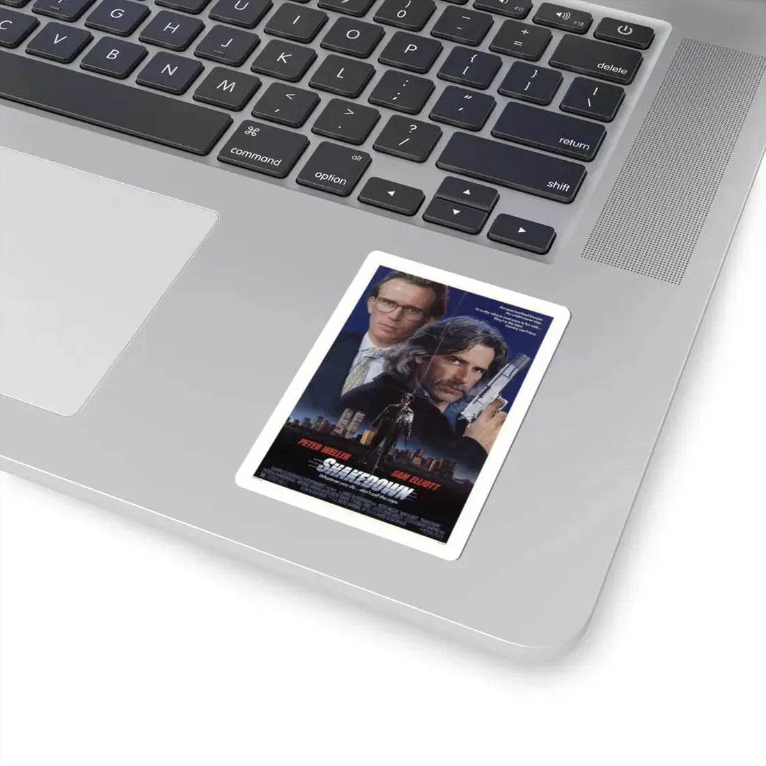 Shakedown 1988 Movie Poster - STICKER Vinyl Kiss-Cut Decal - The Sticker Space