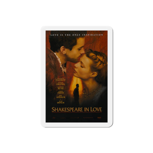 Shakespeare in Love 1998 Movie Poster Die-Cut Magnet-2" x 2"-The Sticker Space