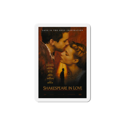 Shakespeare in Love 1998 Movie Poster Die-Cut Magnet-3" x 3"-The Sticker Space