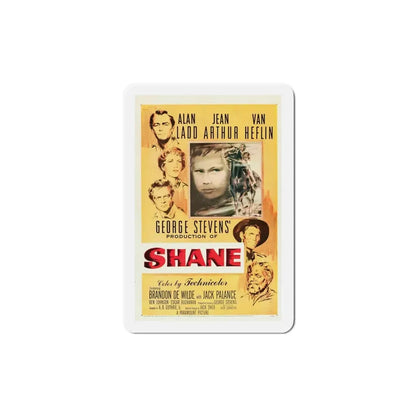 Shane 1953 Movie Poster Refrigerator Magnet 6 Inch - The Sticker Space