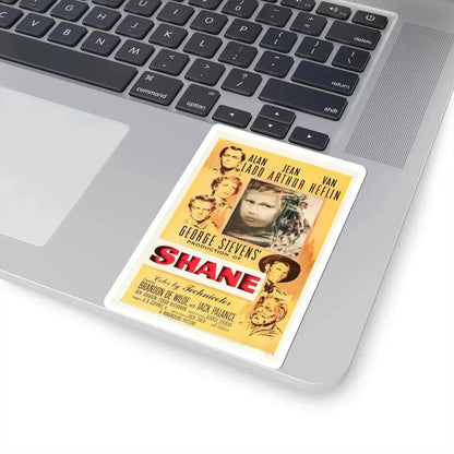 Shane 1953 Movie Poster - STICKER Vinyl Kiss-Cut Decal - The Sticker Space