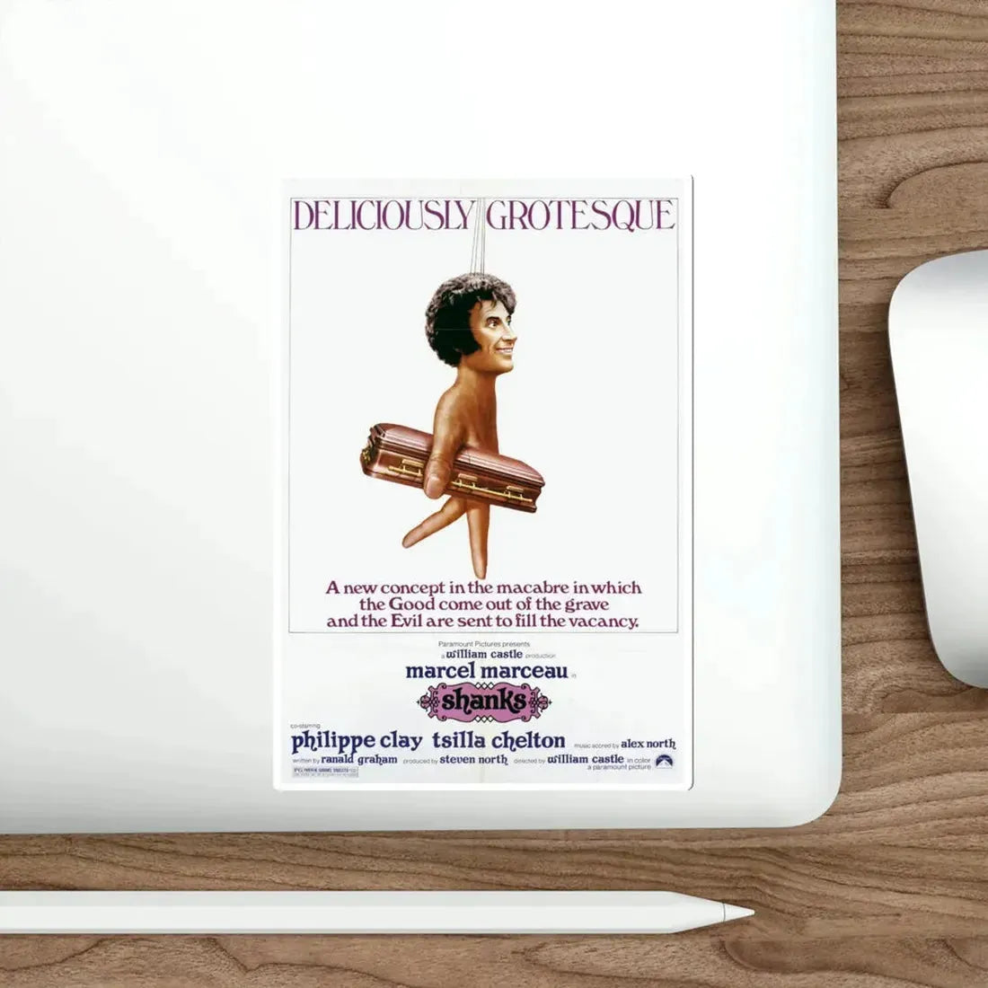 Shanks 1974 Movie Poster STICKER Vinyl Die-Cut Decal - The Sticker Space