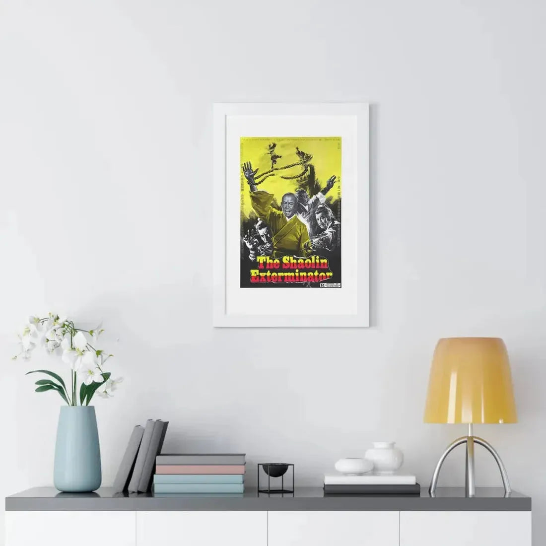 SHAOLIN EXTERMINATOR 1977 - Framed Movie Poster - The Sticker Space