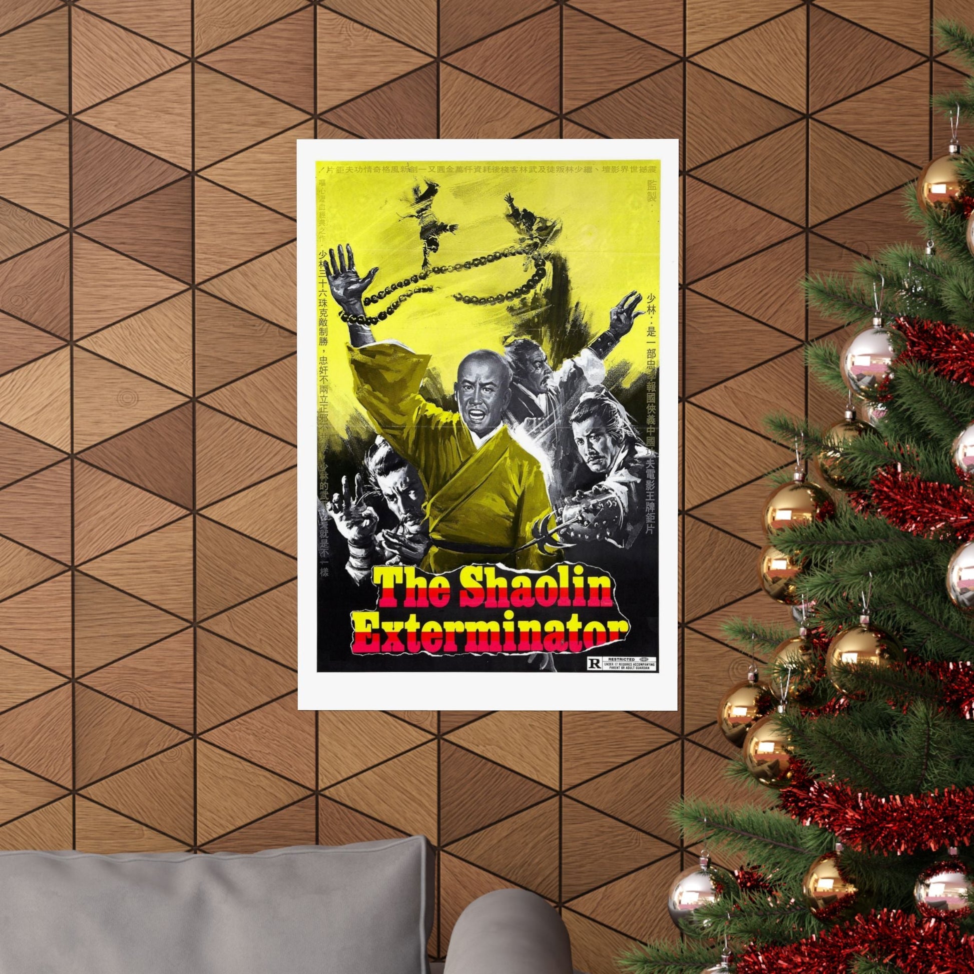 SHAOLIN EXTERMINATOR 1977 - Paper Movie Poster-The Sticker Space