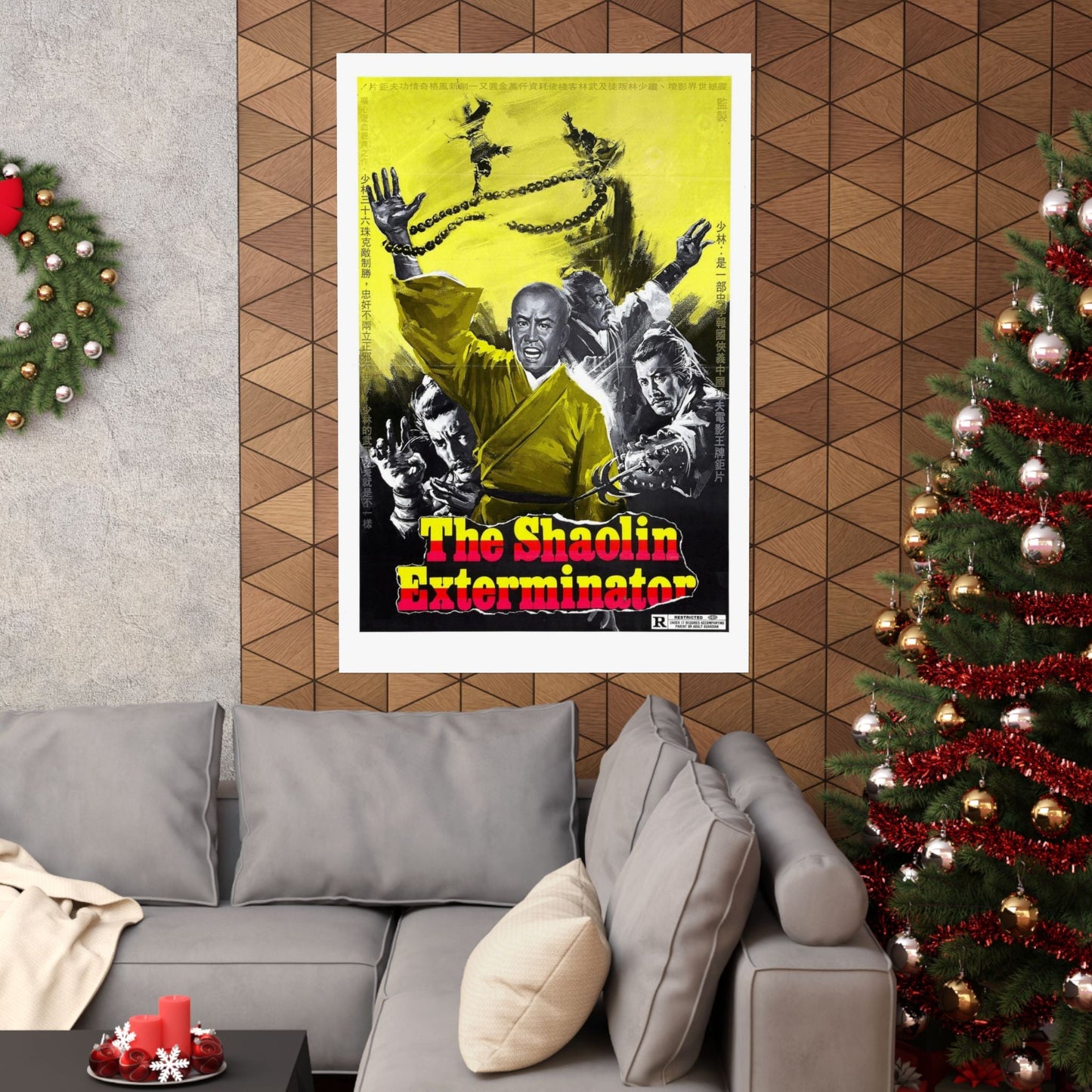 SHAOLIN EXTERMINATOR 1977 - Paper Movie Poster-The Sticker Space