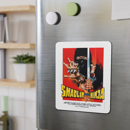 SHAOLIN VS NINJA 1983 Movie Poster - Refrigerator Magnet-The Sticker Space