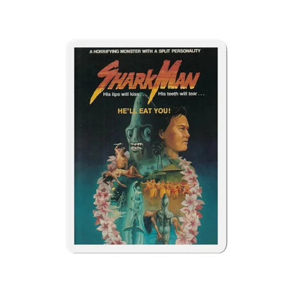 SHARKMAN (UNRELEASED) Movie Poster - Refrigerator Magnet 3 Inch - The Sticker Space