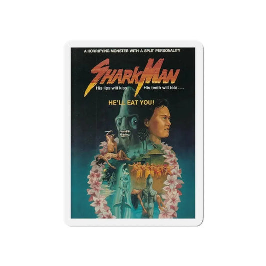 SHARKMAN (UNRELEASED) Movie Poster - Refrigerator Magnet 6 Inch - The Sticker Space