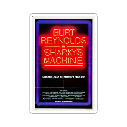 Sharky's Machine 1981 Movie Poster STICKER Vinyl Die-Cut Decal 5 Inch - The Sticker Space