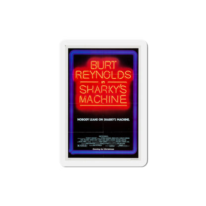 Sharky's Machine 1981 Movie Poster Die-Cut Magnet-3" x 3"-The Sticker Space