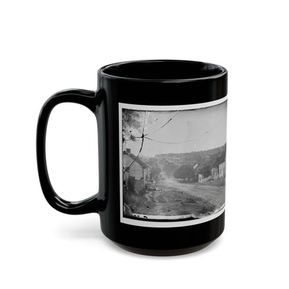 Sharpsburg, Md. Principal Street (U.S. Civil War) Black Coffee Mug-The Sticker Space