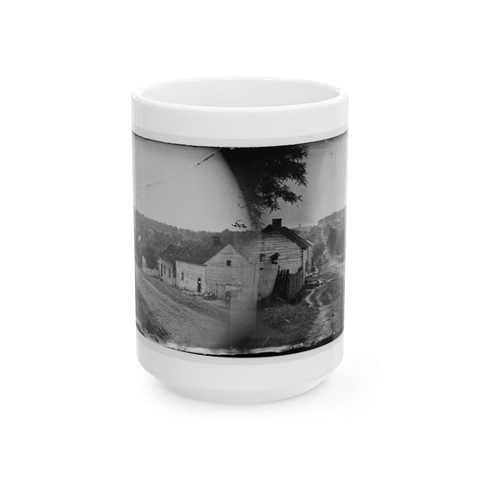 Sharpsburg, Md. Principal Street (U.S. Civil War) White Coffee Mug-15oz-The Sticker Space