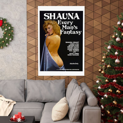 SHAUNA EVERY MAN'S FANTASY 1985 - Paper Movie Poster-The Sticker Space