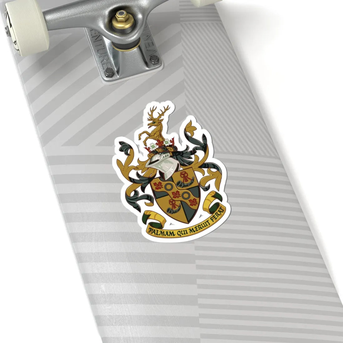 Shawnigan crest (Canada) (Coat of Arms) STICKER Vinyl Kiss-Cut Decal - The Sticker Space