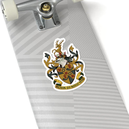 Shawnigan crest (Canada) (Coat of Arms) STICKER Vinyl Kiss-Cut Decal - The Sticker Space