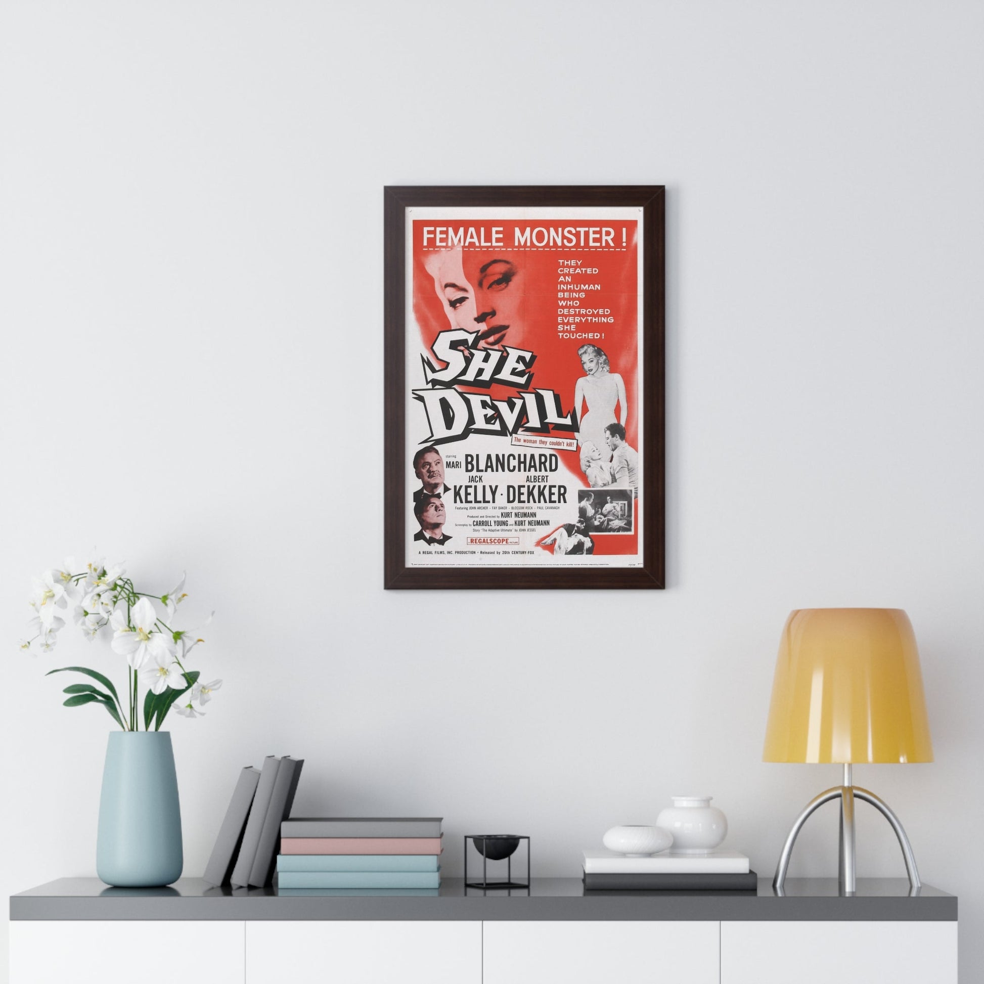 SHE DEVIL 1989 - Framed Movie Poster-The Sticker Space