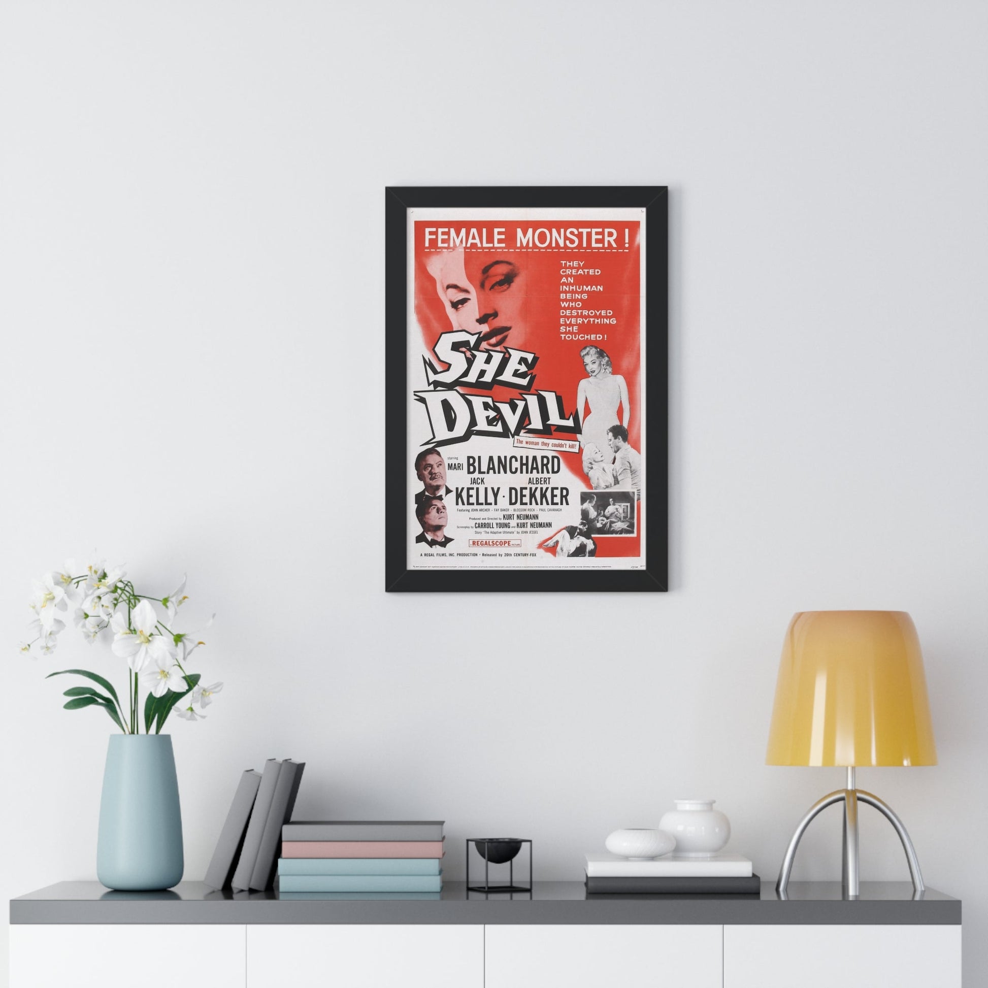 SHE DEVIL 1989 - Framed Movie Poster-The Sticker Space