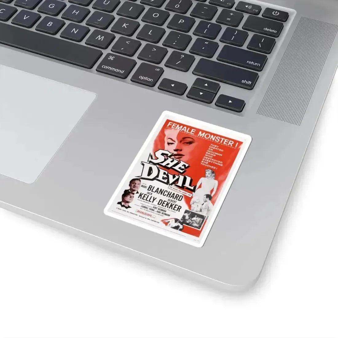 SHE DEVIL 1989 Movie Poster - STICKER Vinyl Kiss-Cut Decal - The Sticker Space