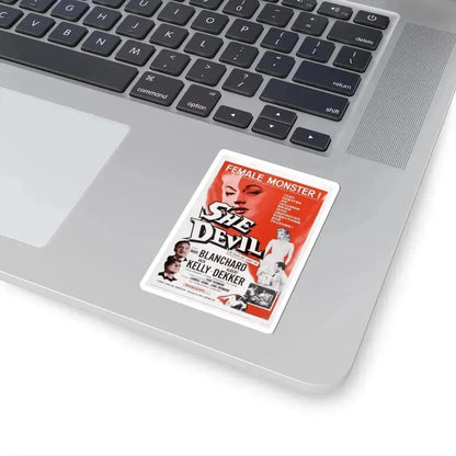 SHE DEVIL 1989 Movie Poster - STICKER Vinyl Kiss-Cut Decal - The Sticker Space