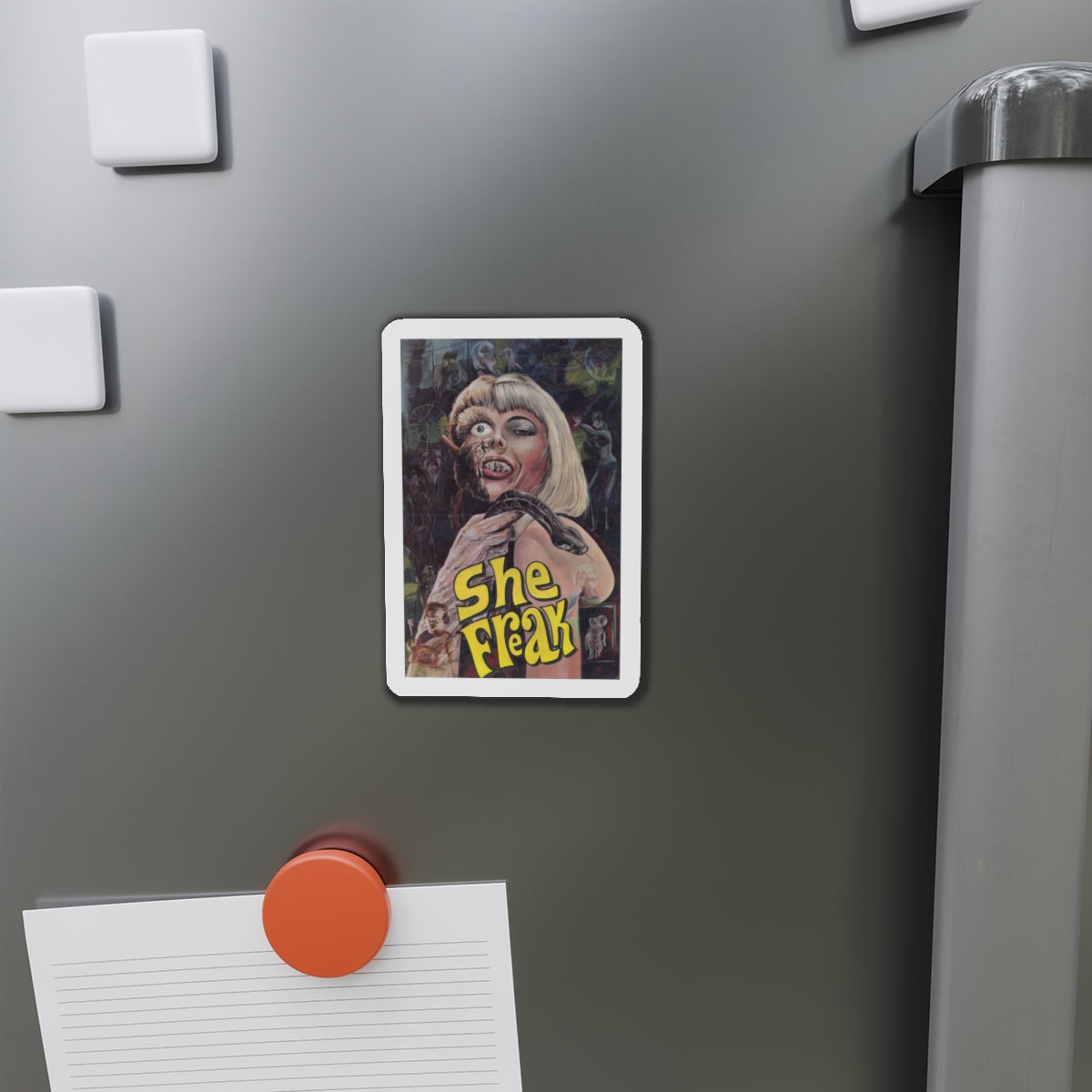 SHE FREAK 1967 Movie Poster - Refrigerator Magnet-The Sticker Space