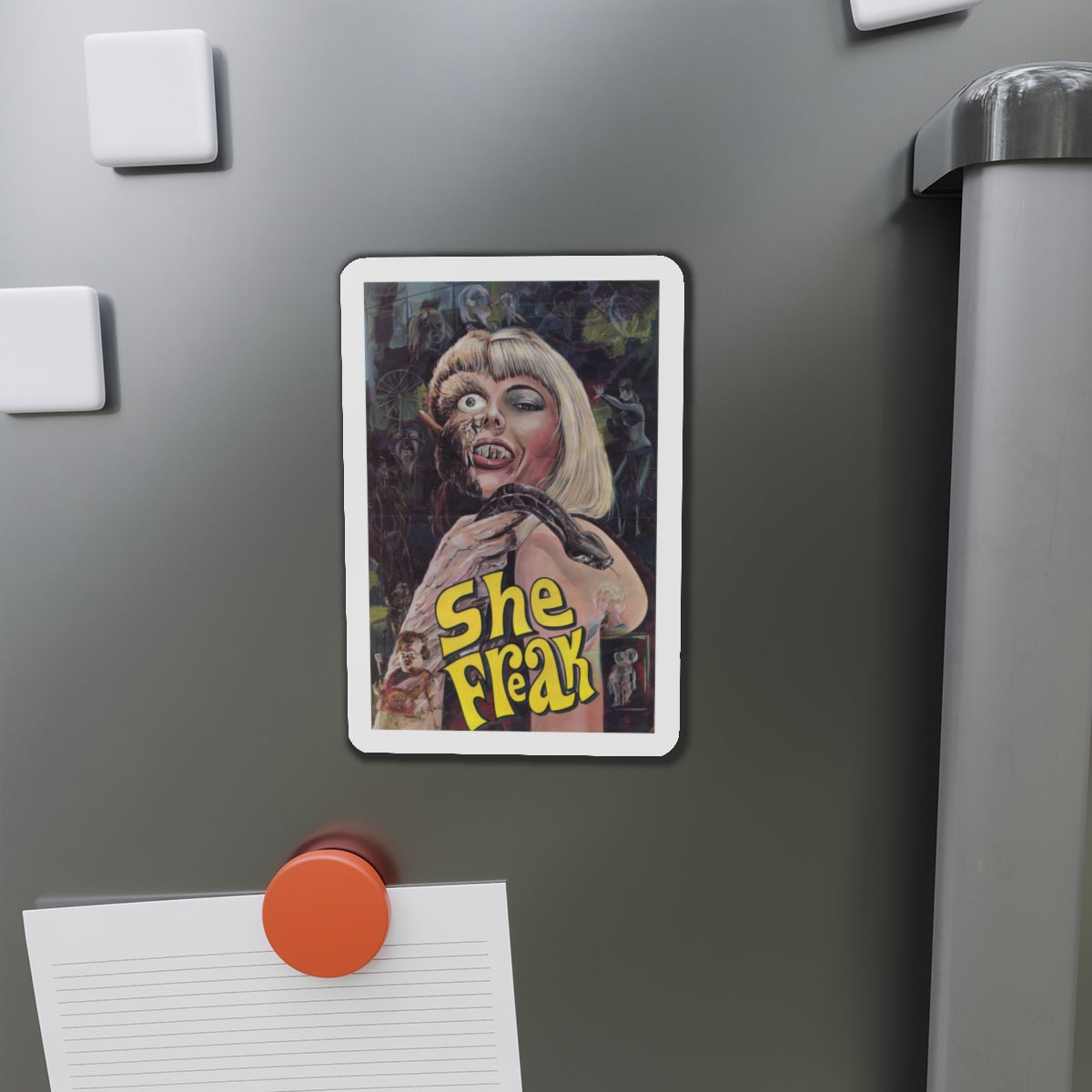 SHE FREAK 1967 Movie Poster - Refrigerator Magnet-The Sticker Space