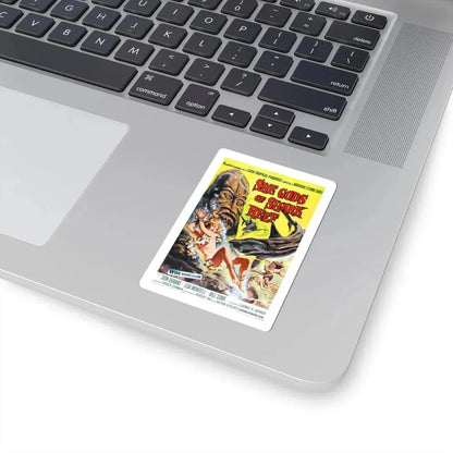 SHE GODS OF SHARK REEF 1958 Movie Poster - STICKER Vinyl Kiss-Cut Decal - The Sticker Space