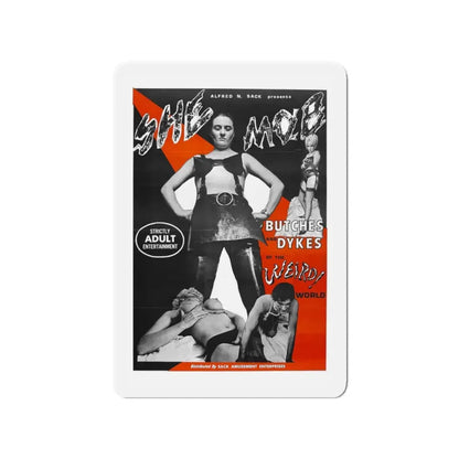 SHE MOB 1968 Movie Poster - Refrigerator Magnet 3 Inch - The Sticker Space