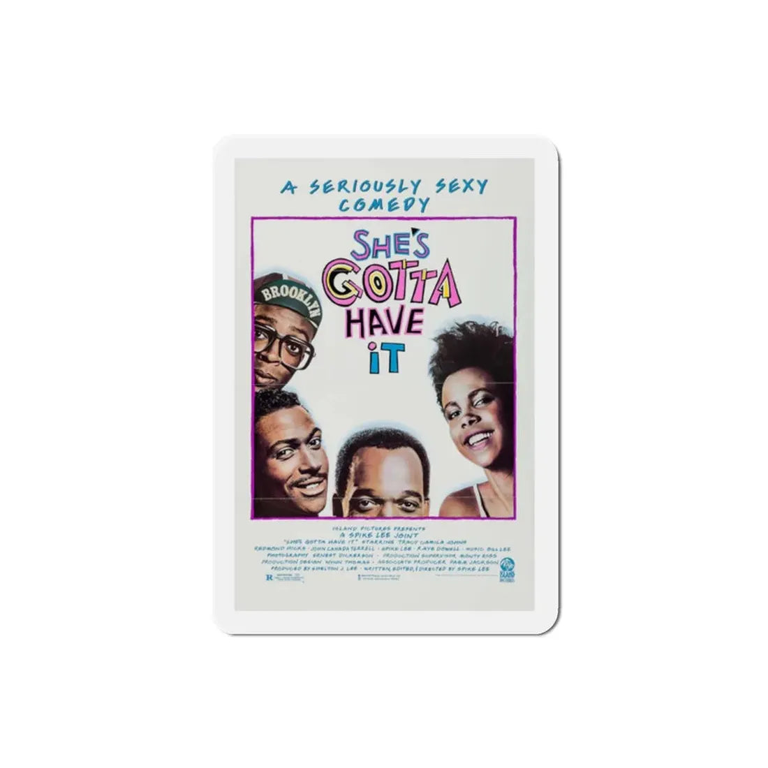 She's Gotta Have It 1986 Movie Poster Refrigerator Magnet 2 Inch - The Sticker Space