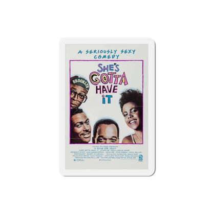 She's Gotta Have It 1986 Movie Poster Refrigerator Magnet 2 Inch - The Sticker Space