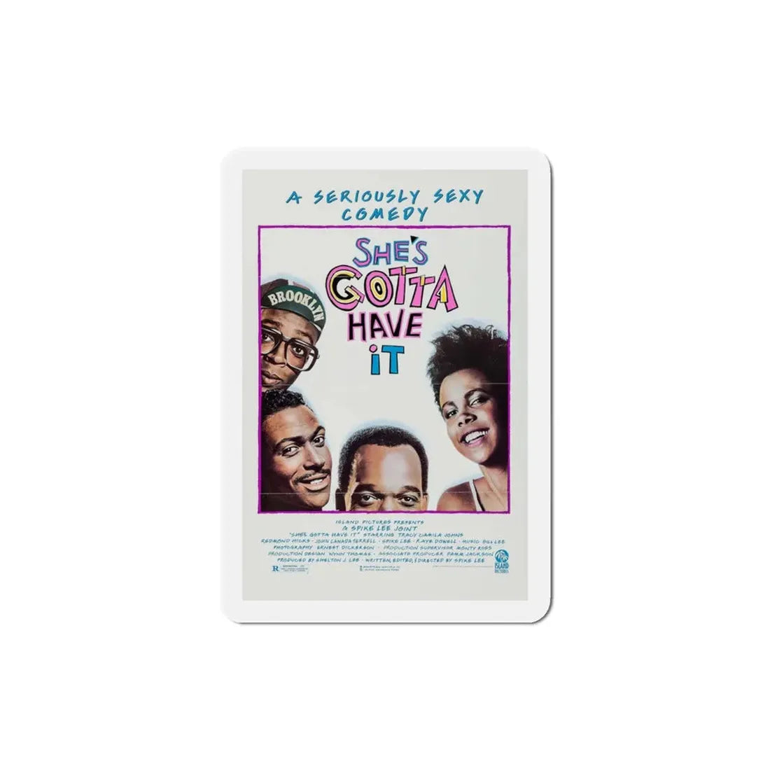 She's Gotta Have It 1986 Movie Poster Refrigerator Magnet 3 Inch - The Sticker Space